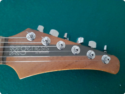 Modulus Guitars Genises G1t 1998 Green/ Blue