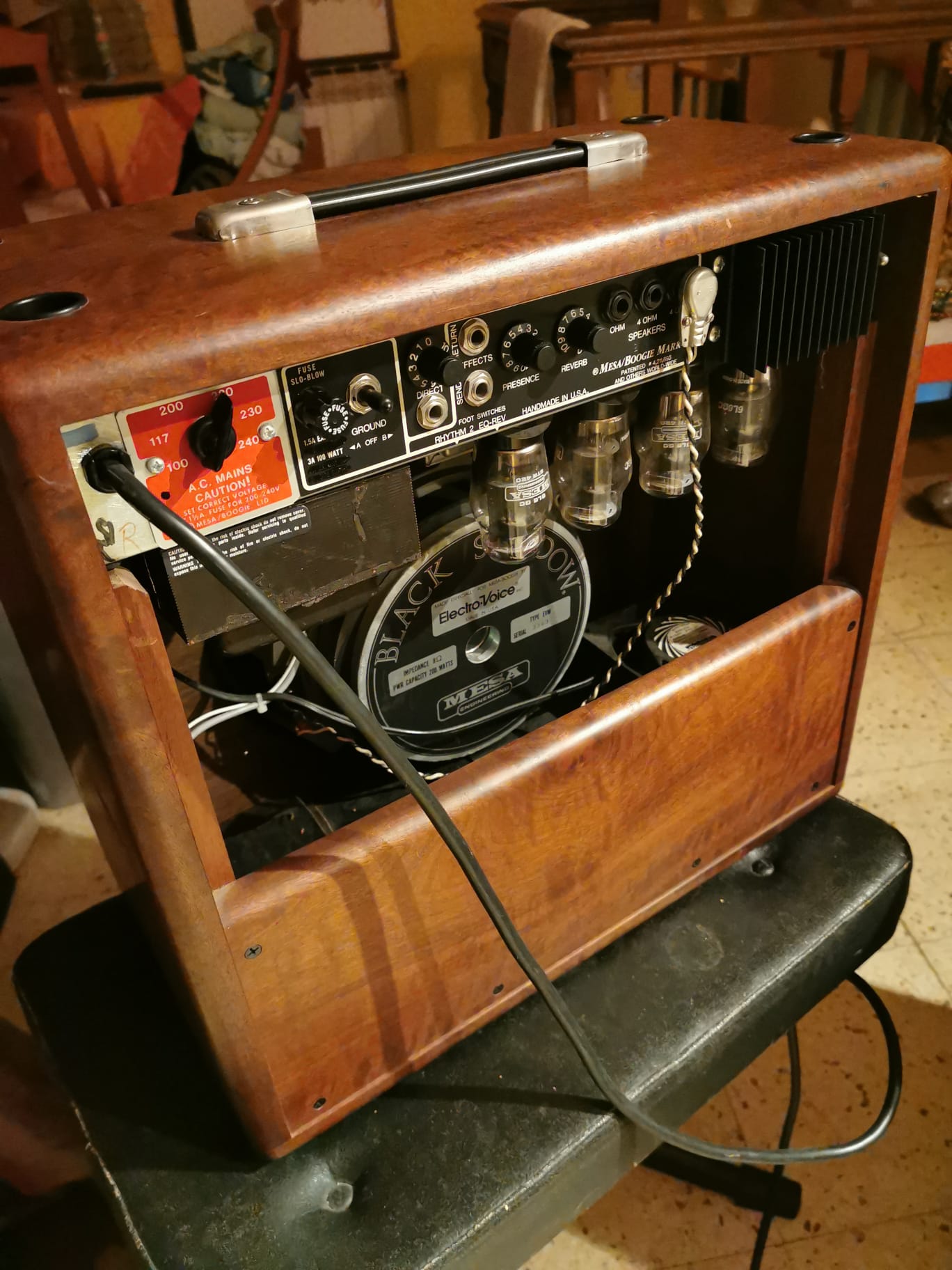 Mesa Boogie Mark III 1985 Naturl Wood Amp