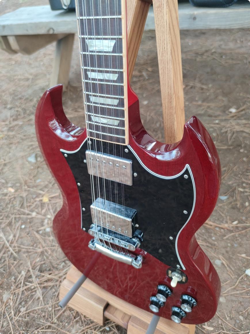 Gibson SG 50th Anniversary 12 Strings 2012 Heritage Cherry Guitar For Sale