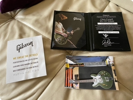 Gibson Chris Cornell Signature Custom Shop Es 335  2019 Olive Drab Green