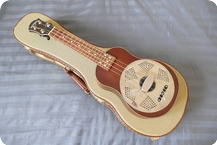 National National Mahogany Ukulele 90s With A Highlander Pickup