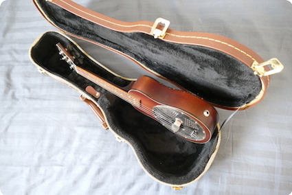 National National Mahogany Ukulele 90's With A Highlander Pickup