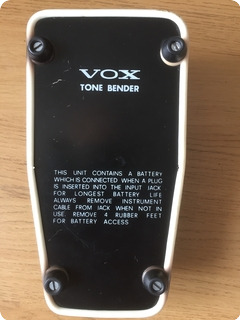 Vox Tonebender Black/grey