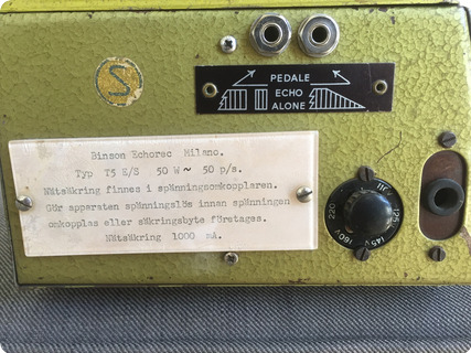 Binson Echorec 1958 Gold
