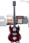 Gibson EB 0 Bass Electric Guitar In Cherry Red 1967