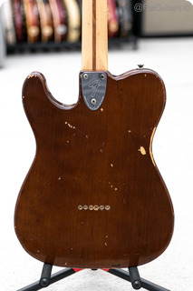 Fender Telecaster Custom With Maple Fretboard In Walnut (mocha) 7.2lbs 1978