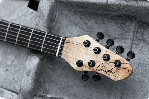 Chapter Guitars Ch 2 With Spalted Maple Top And Ebony Fretboard Electric Guitar 2018
