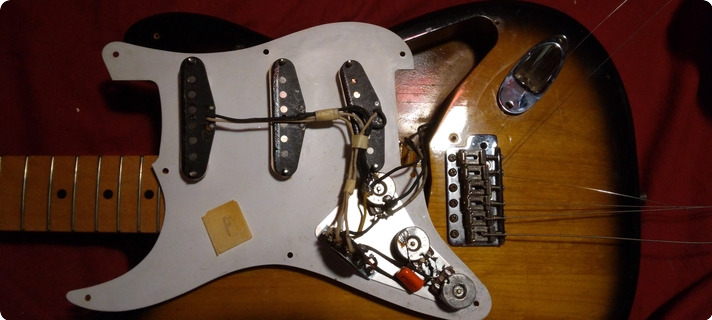 Fender Stratocaster Vintage Reissue 57' Parts Fullerton  1986 Sunburst