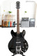 Yamaha-SA503-TVL Troy Van Leeuwen In Black. Bigsby ES-330 335-2012-Black