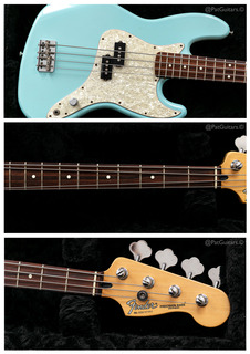 Fender Mark Hoppus Blink 182 Signature Jazz Bass In Daphne Blue. 2006