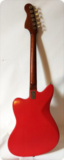 Framus Superstrat Deluxe 1963 Red And Silver