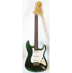 Fender-Stratocaster MIM - Us Pickup-2015-Green Sparkle