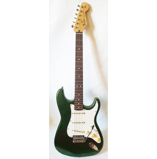 Fender Stratocaster Mim   Us Pickup 2015 Green Sparkle