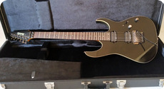Ibanez PRESTIGE RG2620 CBK MIJ 2006 Black And Metal Grey