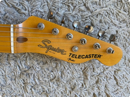 Squier  Telecaster 52 Jv  1982 Butterscotch Blonde