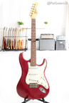 Hansen Guitars-S-Style Stratocaster In Candy Apple Red With Hansen Hard Case-2019