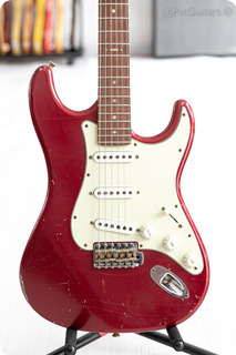 Hansen Guitars S Style Stratocaster In Candy Apple Red With Hansen Hard Case 2019