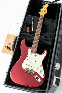 Hansen Guitars S Style Stratocaster In Candy Apple Red With Hansen Hard Case 2019