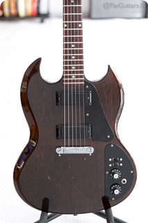 Gibson Sg Ii In Walnut With Original Case. 6lbs 1972