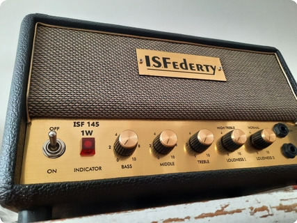 Isfederty Amps Isf145 2022 Black Tolex / Grill