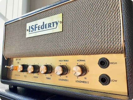 Isfederty Amps Isf145 2022 Black Tolex / Grill