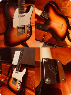 Fender Custom Shop Masterbuilt Telecaster Nos 60' John Cruz 2012 Sunburst