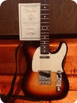 Fender-Custom Shop Masterbuilt Telecaster NOS 60' John Cruz-2012-Sunburst