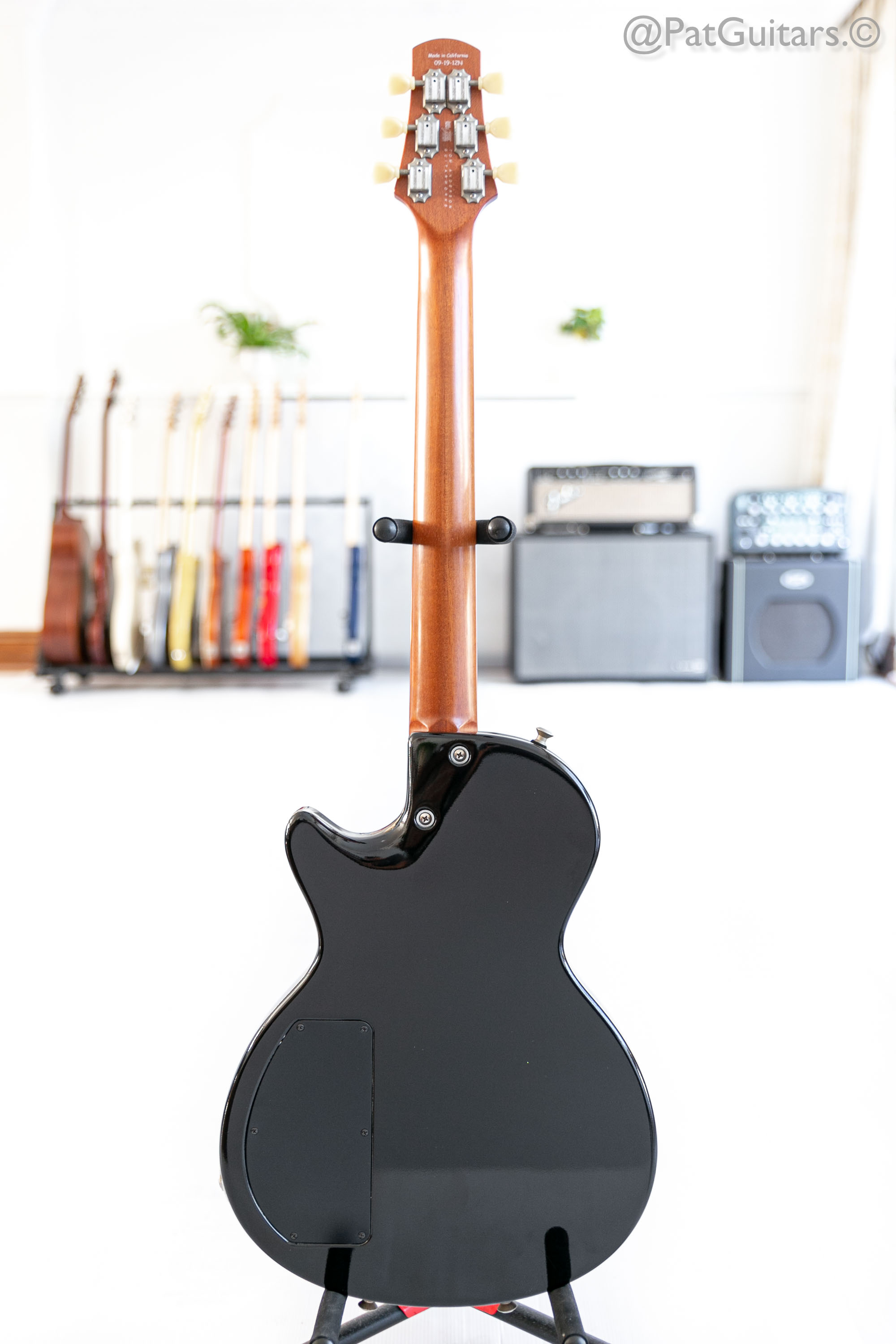 Tom Adnerson Bulldog Electric Guitar In Black 2012 Guitar For Sale