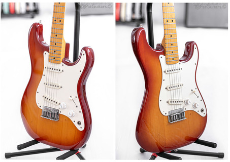 Fender Dan Smith Stratocaster Hardtail In Sienna Sunburst 1983