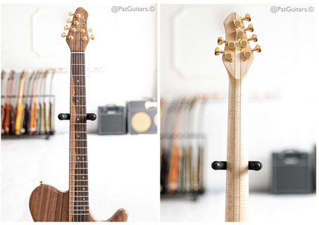 Chapter Guitars  Ravana In Natural. Zebrano Body & Ziricote Fingerboard. 2021