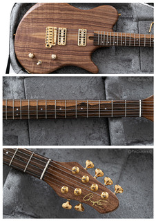 Chapter Guitars  Ravana In Natural. Zebrano Body & Ziricote Fingerboard. 2021