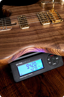 Chapter Guitars  Ravana In Natural. Zebrano Body & Ziricote Fingerboard. 2021