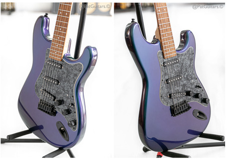 Chapter Guitars Stratocaster In Nebula Flip Flop Finish 2021