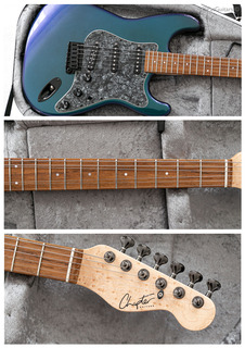 Chapter Guitars Stratocaster In Nebula Flip Flop Finish 2021