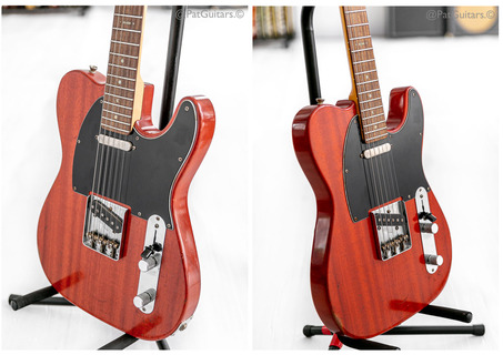 Hansen Guitars  T Style Telecaster In Red 6.6lbs! 2020
