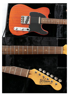 Hansen Guitars  T Style Telecaster In Red 6.6lbs! 2020