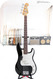 Fender Precision Bass With Rosewood Fretboard Black 1983