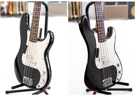 Fender Precision Bass With Rosewood Fretboard Black 1983