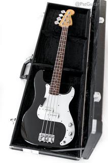 Fender Precision Bass With Rosewood Fretboard Black 1983