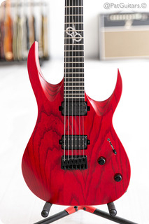 Solar Guitars A2.6tbr In Trans Blood Red Matte 2018