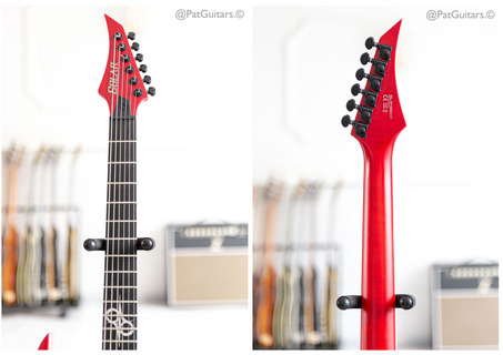 Solar Guitars A2.6tbr In Trans Blood Red Matte 2018