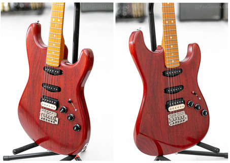 Fender Custom Shop Jason Smith Masterbuilt Fiji Stratocaster In Hand Stained Aged Cherry Hss Evh 2018