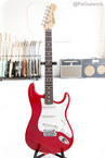 Fender-American Standard Stratocaster In Candy Apple Red-1989