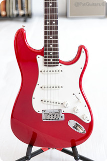 Fender American Standard Stratocaster In Candy Apple Red 1989