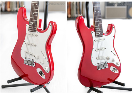 Fender American Standard Stratocaster In Candy Apple Red 1989