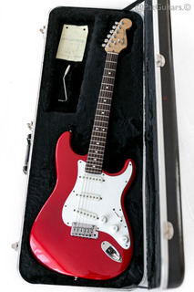 Fender American Standard Stratocaster In Candy Apple Red 1989