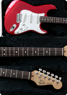 Fender American Standard Stratocaster In Candy Apple Red 1989