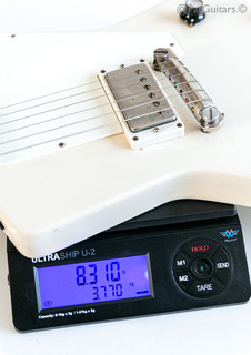 Dwight Guitars Eliminator Korina Explorer In Aged White By Clive Brown 2019