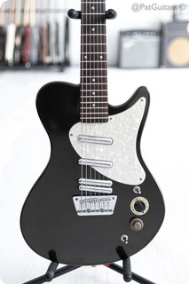 Danelectro Mod 7 Seven String Electric Guitar In Galaxy Black Sparkle 1998