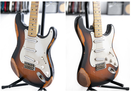 Nash Guitars S 57 Stratocaster In Two Tone Sunburst 7.9lbs 2022